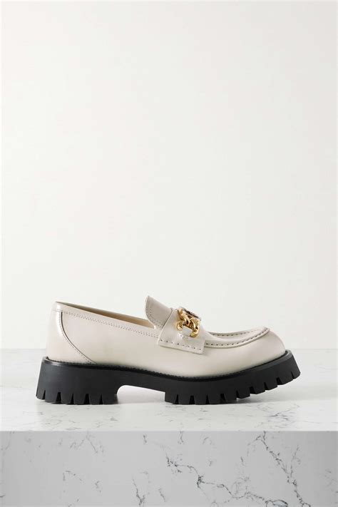 gucci jeanne platform loafers